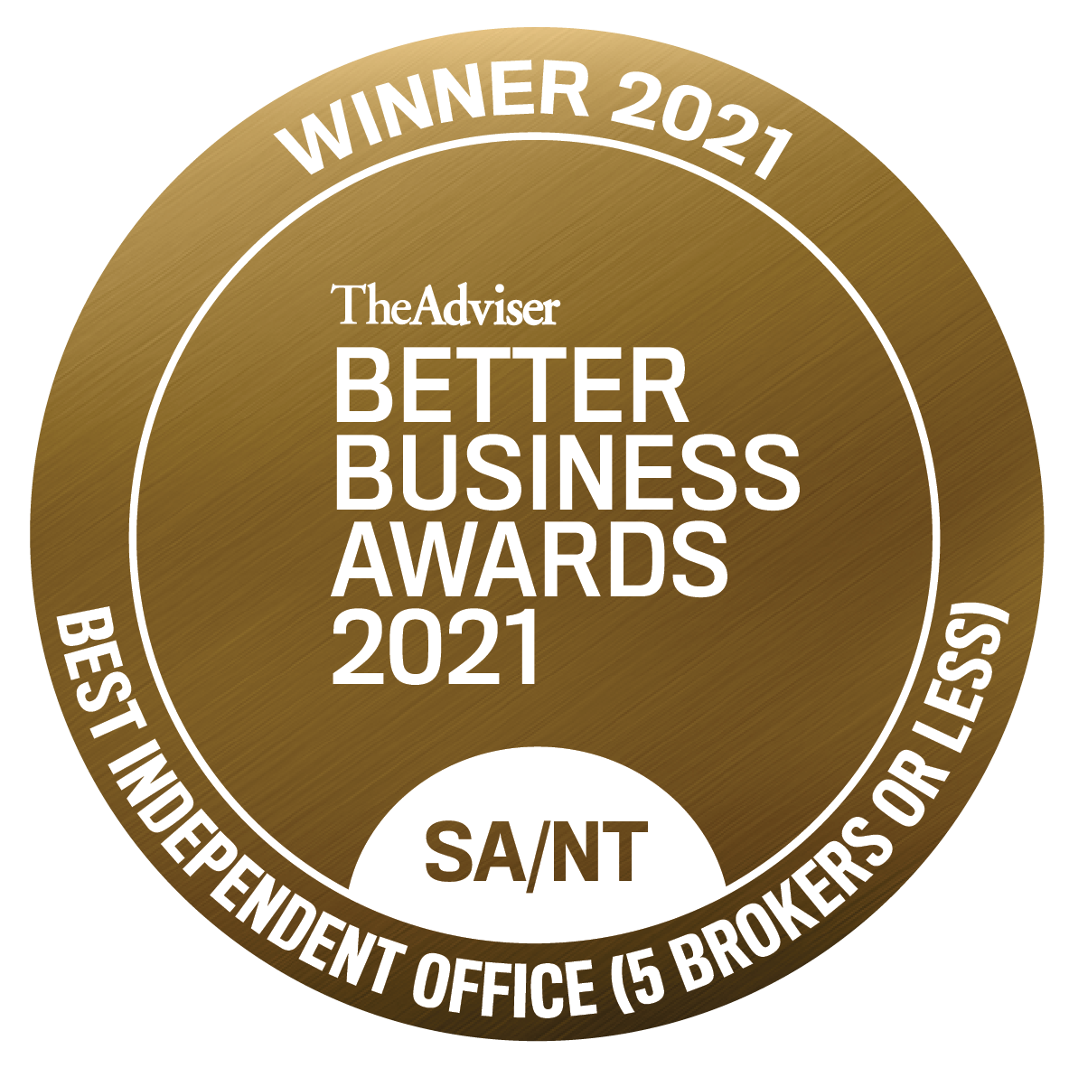 Better Business Awards 2021 Winner — SA Best Independent Office Better Business Awards 2021 Winner — SA Best Independent Office